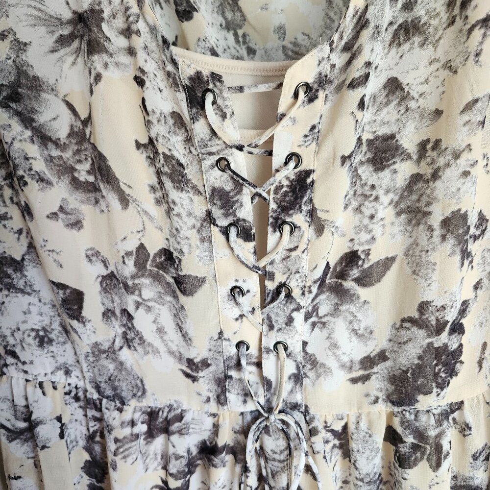 Anthropologie Blu Pepper Vintage Floral Boho Dress - Picture 7 of 11